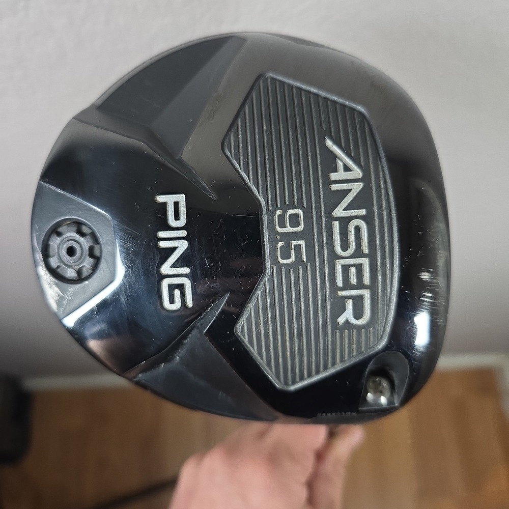 Ping Anser 9.5° Driver  w/ Diamana Graphite Stiff Flex Shaft Men's RH 46"